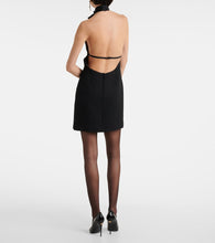 Dolce&Gabbana Halterneck virgin wool minidress
