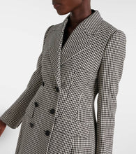 Dolce&Gabbana Houndstooth wool-blend blazer