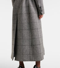 Dolce&Gabbana Houndstooth wool-blend coat