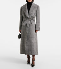 Dolce&Gabbana Houndstooth wool-blend coat