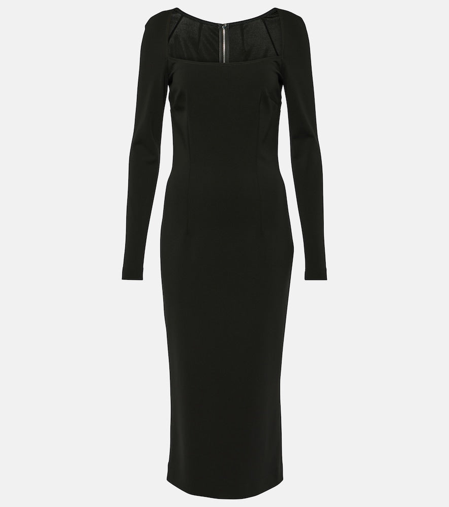Dolce&Gabbana Jersey midi dress. Dolce&Gabbana 针织中长连衣裙