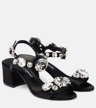 Dolce&Gabbana Keira 60 embellished satin sandals
