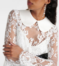 Dolce&Gabbana Lace and satin minidress