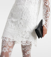 Dolce&Gabbana Lace and satin minidress