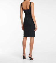 Dolce&Gabbana Lace-paneled bustier dress