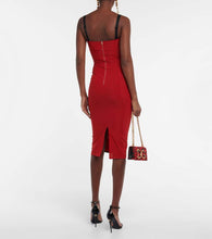 Dolce&Gabbana Lace-up midi dress