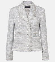 Dolce&Gabbana Lam√É¬© boucl√É¬© jacket