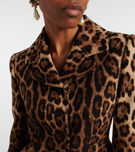Dolce&Gabbana Leopard-print wool  jacket