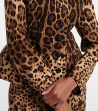 Dolce&Gabbana Leopard-print wool  jacket