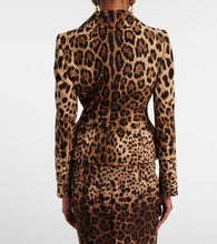 Dolce&Gabbana Leopard-print wool  jacket