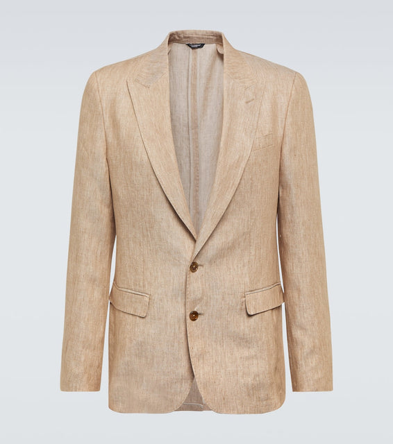 Dolce&Gabbana Linen twill suit jacket