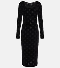 Dolce&Gabbana Logo cotton midi dress