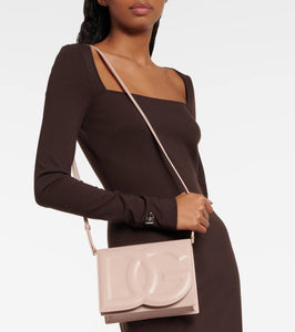 Dolce&Gabbana Logo leather crossbody bag