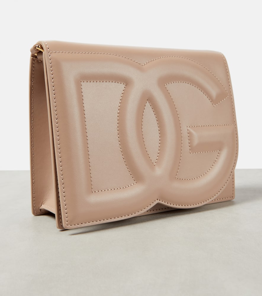 Dolce&Gabbana Logo leather crossbody bag