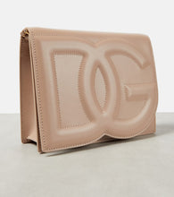Dolce&Gabbana Logo leather crossbody bag