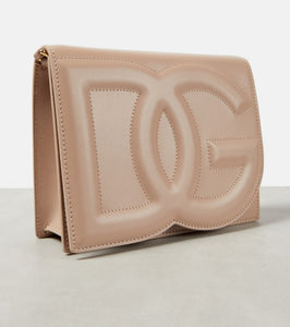 Dolce&Gabbana Logo leather crossbody bag