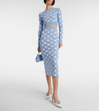 Dolce&Gabbana Logo midi skirt