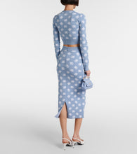 Dolce&Gabbana Logo midi skirt