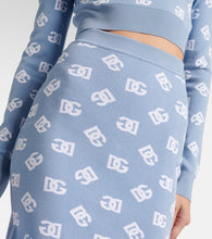 Dolce&Gabbana Logo midi skirt