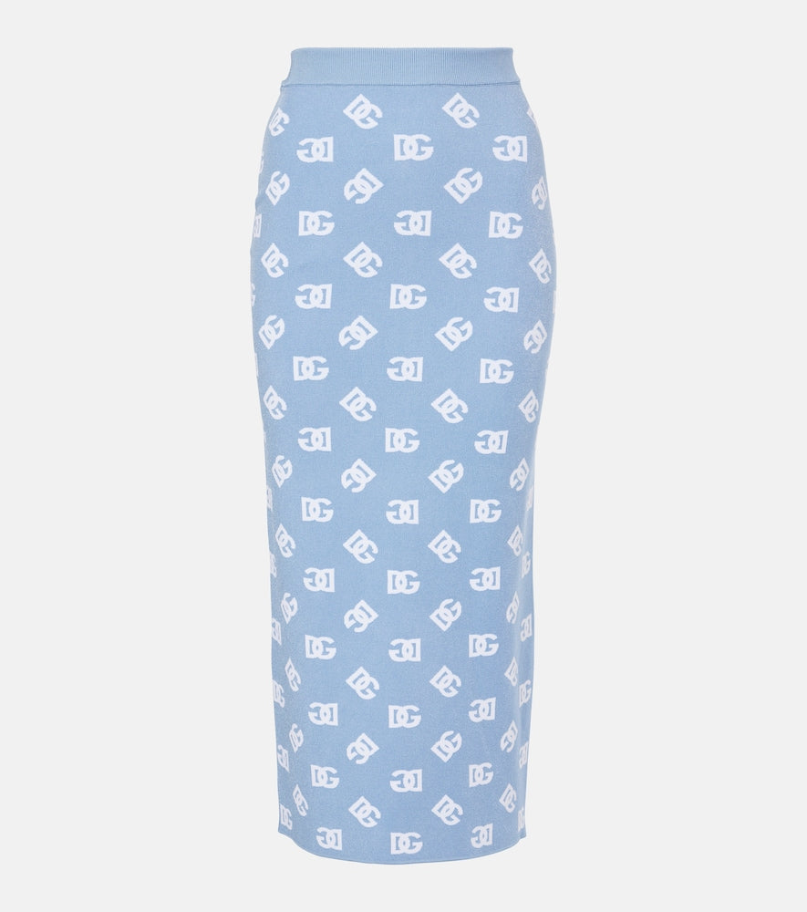 Dolce&Gabbana Logo midi skirt - Dolce&Gabbana Logo 中长裙