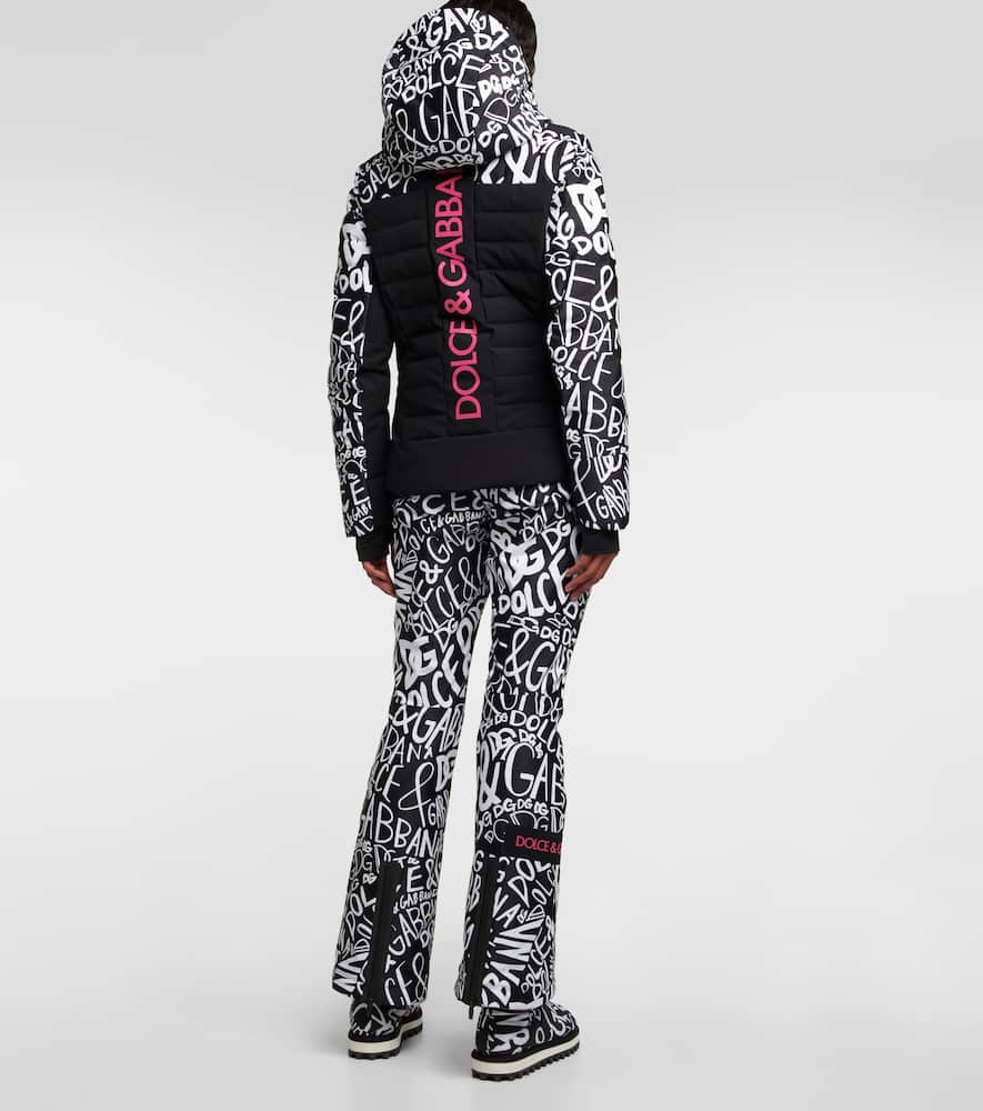 Dolce&Gabbana Logo-print ski jacket