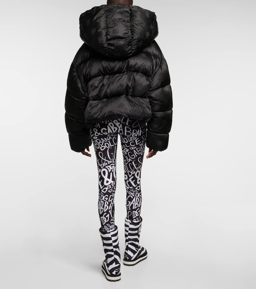 Dolce&Gabbana Logo puffer jacket