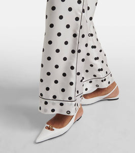 Dolce&Gabbana Lollo leather ballet flats
