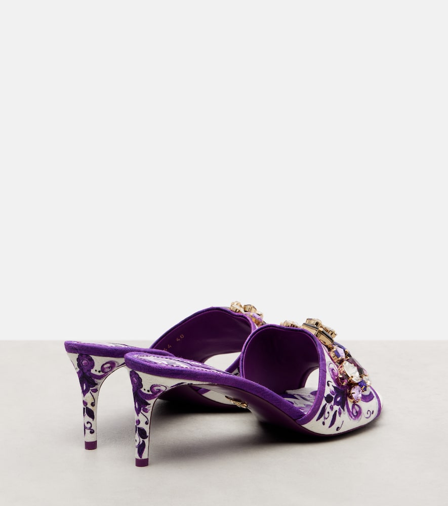 Dolce&Gabbana Majolica 60 mules