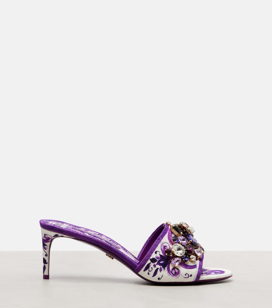 Dolce&Gabbana Majolica 60 mules