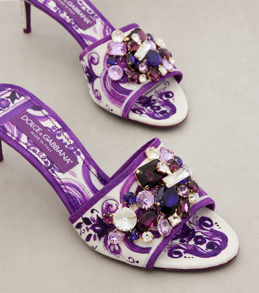 Dolce&Gabbana Majolica 60 mules