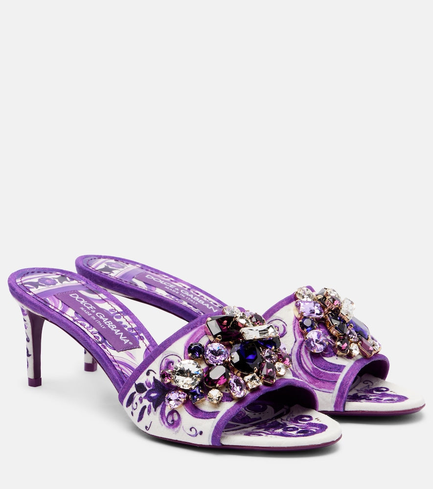 Dolce&Gabbana Majolica 60 mules