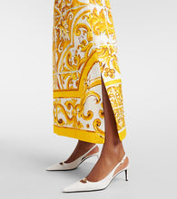 Dolce&Gabbana Majolica brocade midi skirt