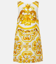 Dolce&Gabbana Majolica minidress. Dolce&Gabbana Majolica 迷你连衣裙