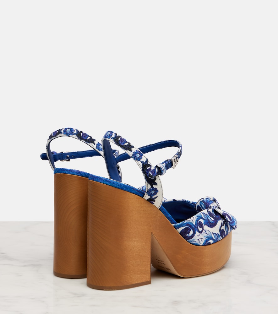 Dolce&Gabbana Majolica sandals