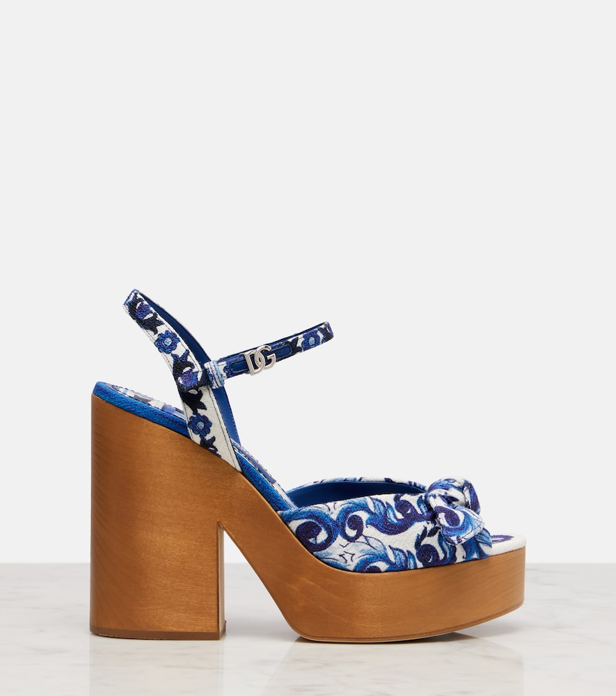 Dolce&Gabbana Majolica sandals