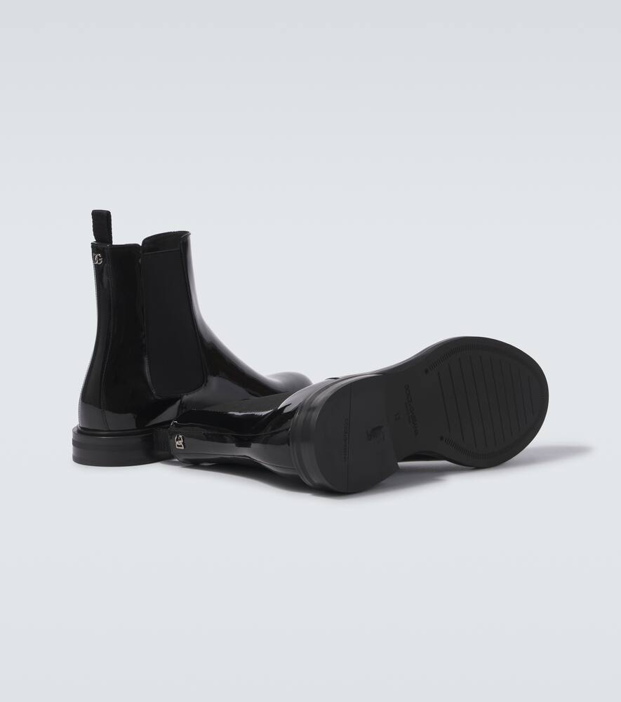 Dolce&Gabbana Patent leather ankle boots