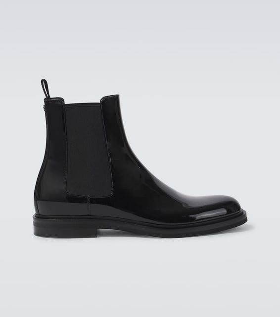 Dolce&Gabbana Patent leather ankle boots