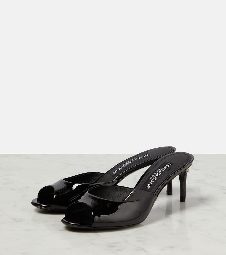 Dolce&Gabbana Patent leather mules