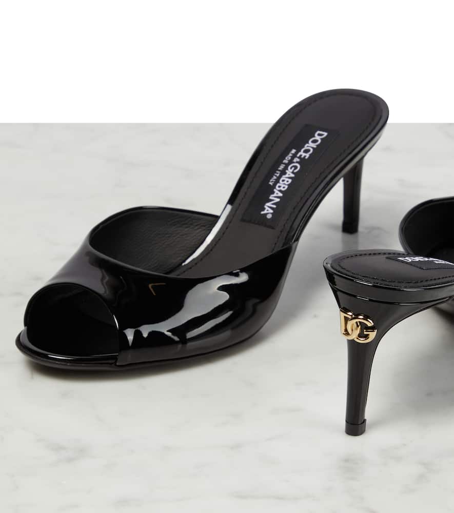 Dolce&Gabbana Patent leather mules