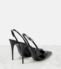 Dolce&Gabbana Patent leather slingback pumps