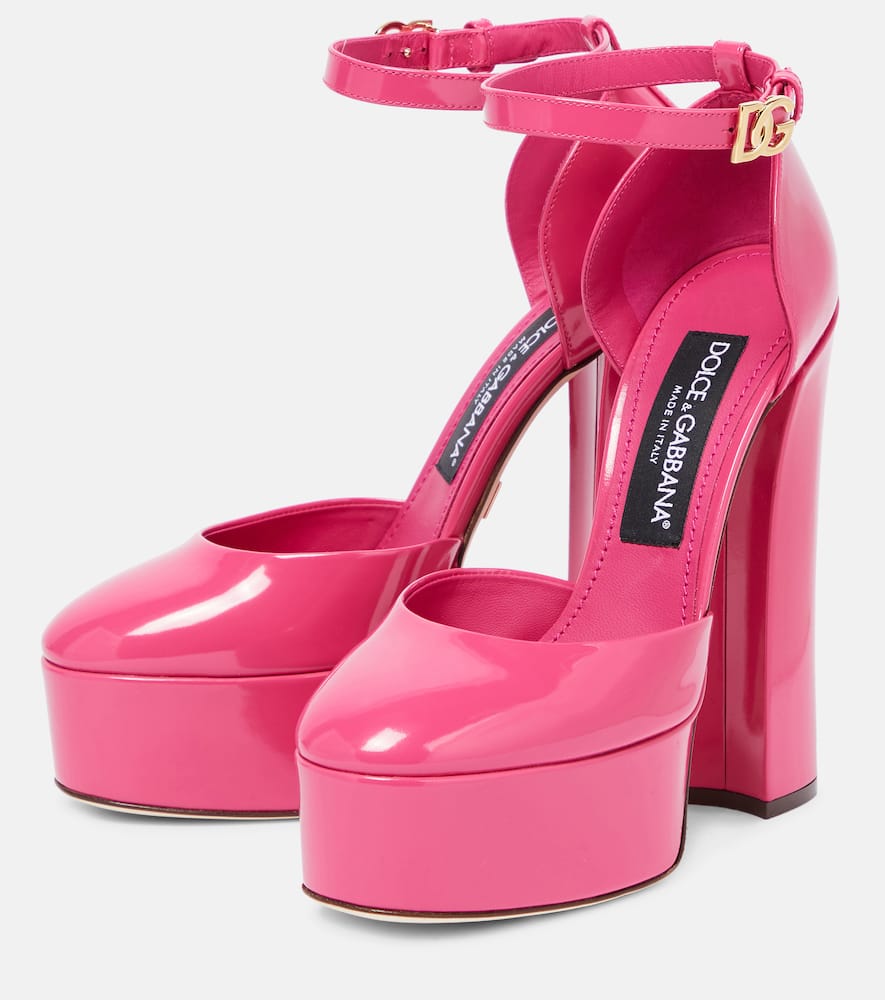 Dolce&Gabbana Platform leather sandals