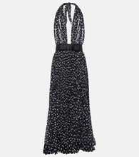 Dolce&Gabbana Polka-dot chiffon midi dress. Dolce&Gabbana 波点雪纺中长连衣裙