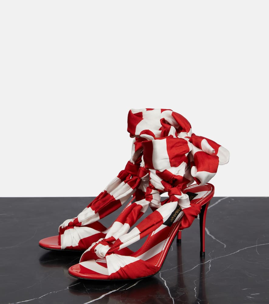 Dolce&Gabbana Portofino 105 striped sandals