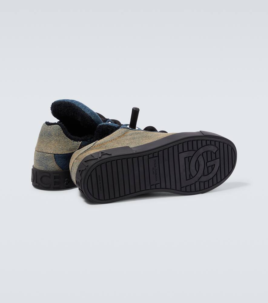 Dolce&Gabbana Portofino denim sneakers