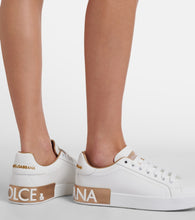 Dolce&Gabbana Portofino leather sneakers