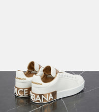 Dolce&Gabbana Portofino leather sneakers