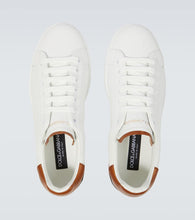 Dolce&Gabbana Portofino leather sneakers
