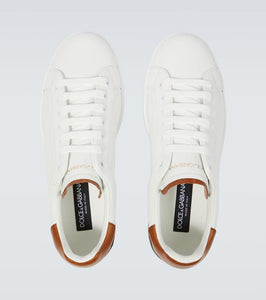 Dolce&Gabbana Portofino leather sneakers