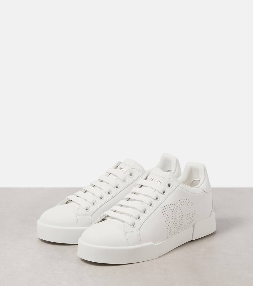 Dolce&Gabbana Portofino leather sneakers