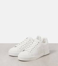 Dolce&Gabbana Portofino leather sneakers